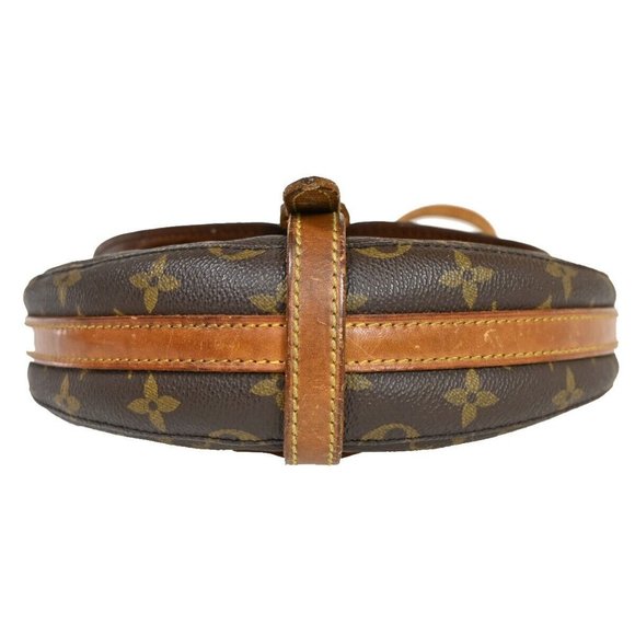LOUIS VUITTON Chantilly MM Shoulder Bag Monogram Leather Brown M51233 30HB686 - Picture 14 of 16